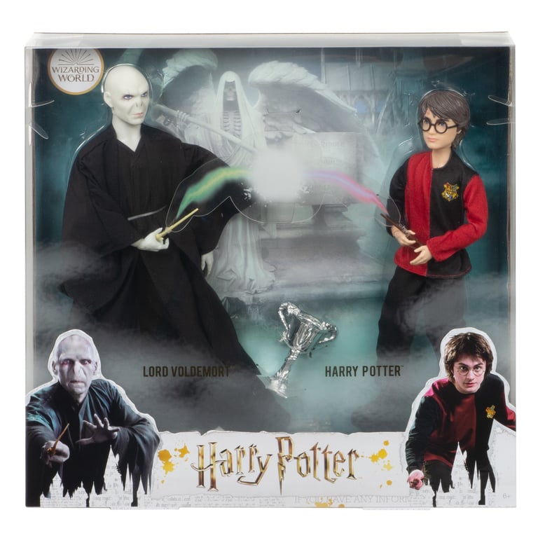Pack : Poupées Voldemort & Harry Potter Mattel - vue 3