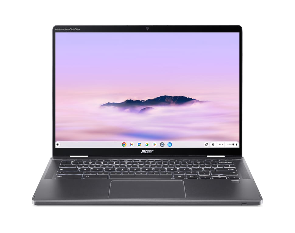 Acer Chromebook Enterprise Spin 714 CPE794 1N 54EF Intel Core Ultra 5 35 6 cm 14 Écran tactile WUXGA 8 Go LPDDR5x SDRAM SSD Wi Fi 6E 802.11ax ChromeOS Neuf