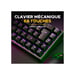 Combo Clavier 65% et Souris Gaming THE G-LAB Combo Titan 12 800 DPI Câblé Noir RGB