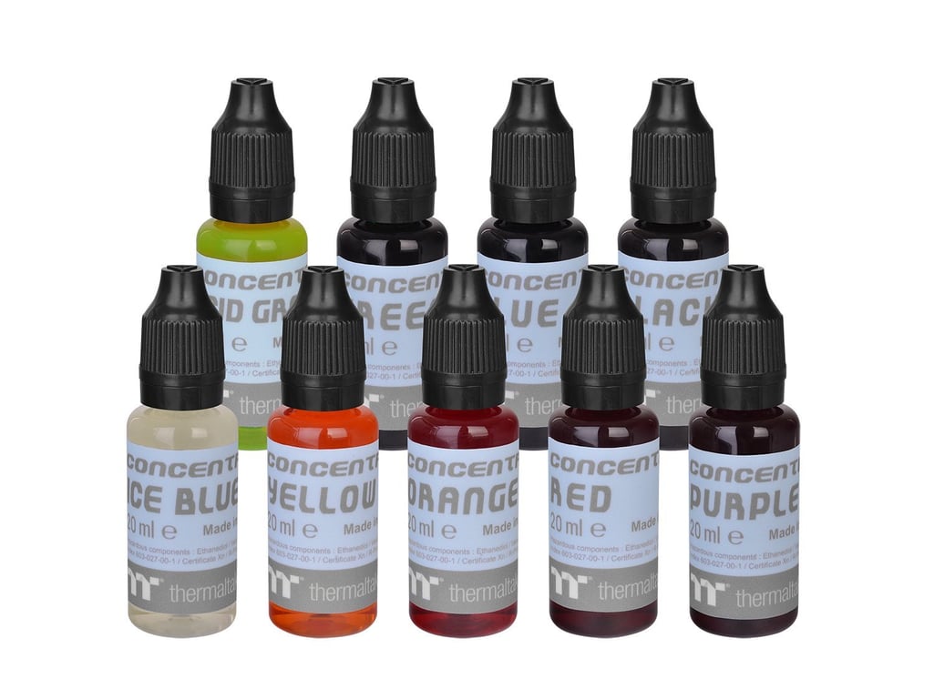 THERMALTAKE Liquide Tt Premium Concentrate Coolant Kit 9x20ml Neuf - vue 2