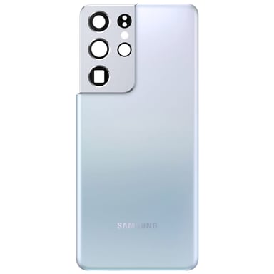 Tapa Batería Recambio Samsung Galaxy S21 Ultra – Parte trasera Plateado