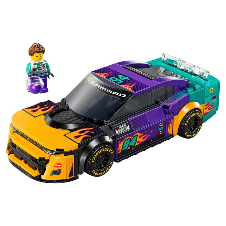 LEGO Speed Champions 76935 NASCAR Next Gen Chevrolet Camaro ZL1 - vue 6