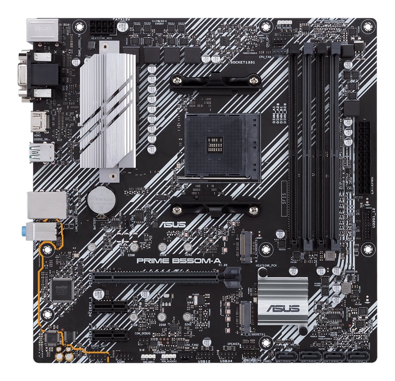 ASUS PRIME B550M A - vue 8
