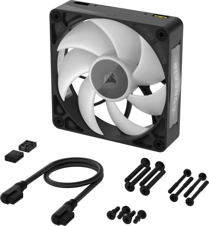 Corsair iCUE LINK RX120 MAX RGB Boitier PC Ventilateur 12 cm Noir 1 pièce(s) - Neuf