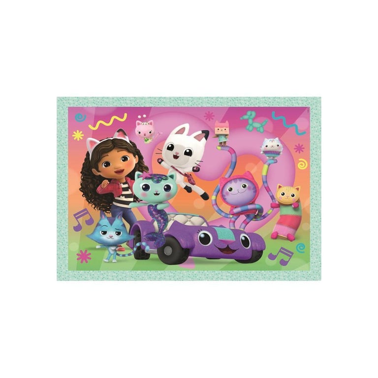 CLEMENTONI Puzzle 4 en 1 Gabbys Dollhouse - vue 4