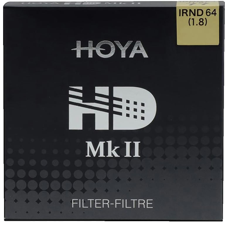 Filtre Hoya HD MkII IRND64 – Densité Neutre 64, Réduit 6 Diaphragmes - vue 3