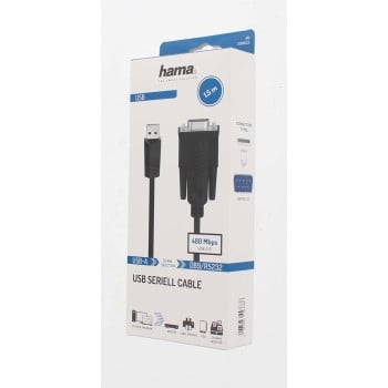 Cavo seriale USB, D-Sub a 9 pin (RS232), 1,50 m