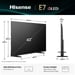 Hisense QLED 43? 43E7Q 4K Ultra HD Smart TV VIDAA WiFi Dolby Vision HDMI 2.1