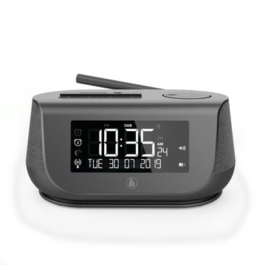 Hama DR36SBT Horloge Numérique Noir - vue 1