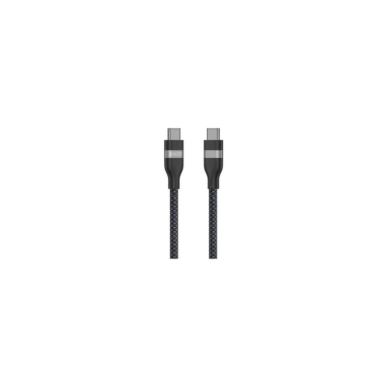 Câble USB-C vers USB-C tressé ANKER 90 cm 240 W Noir - Neuf