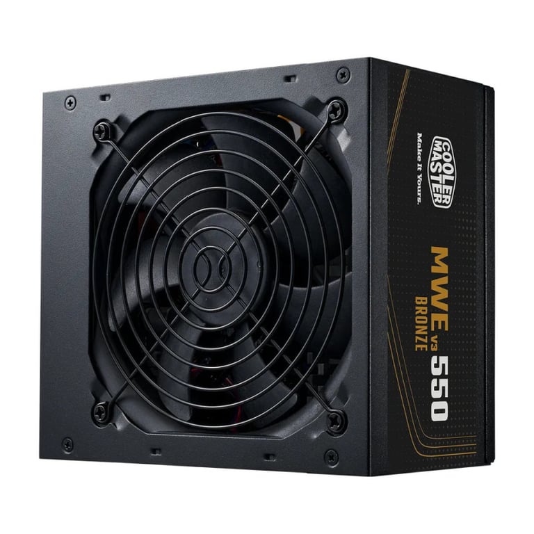 Alimentation PC COOLER MASTER MPE 5501 ACAAW 3BEU MWE V3 ATX 3.1 80+ - vue 2