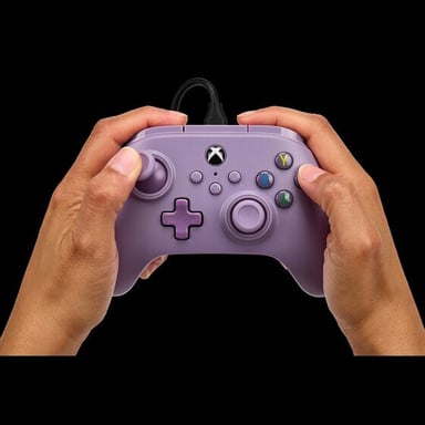 PowerA XBGP0025-01 mando y volante Lila USB Gamepad PC, Xbox Series S, Xbox Series X
