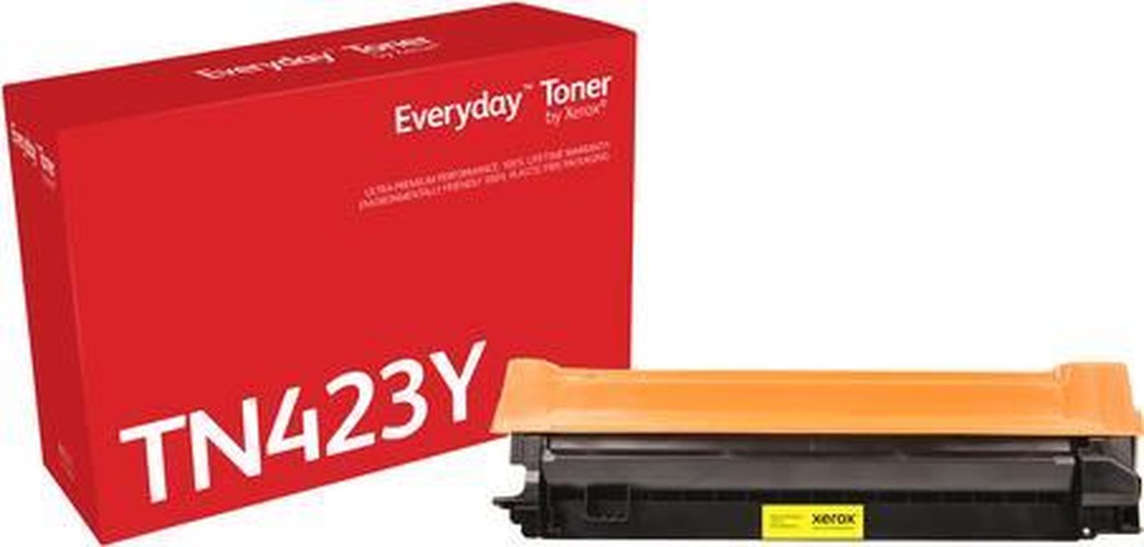 Toner Jaune Everyday de Xerox compatible avec Brother TN Grande capacité - vue 2
