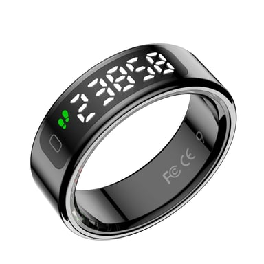 LEOTEC SMART RING KOR MAU NEGRO TALLA 9