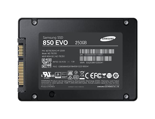 Samsung 850 EVO SATA III 2.5pouces SSD