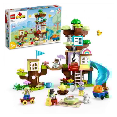 LEGO Duplo 10993 - Cabane dans l'arbre 3-en-1 pour petits aventuriers
