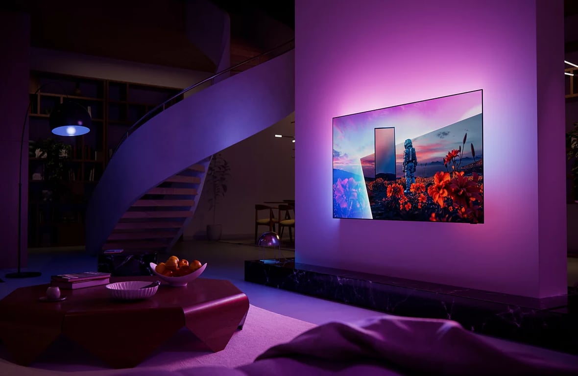 TV Philips OLED Ambilight 42OLED811 106 cm 2026 - vue 3