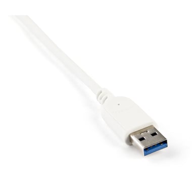 StarTech.com Hub USB a 3 porte con Ethernet, USB-A, Gigabit Ethernet/GbE, USB 5Gbps, design robusto, alimentazione da bus, hub USB 3.0 portatile per computer portatili