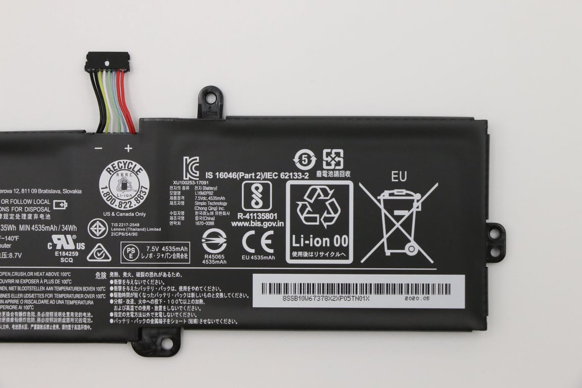 Lenovo 5B10W67165 composant de laptop supplémentaire Batterie Neuf - vue 3