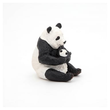 PAPO Estatuilla de mamá y bebé panda - Suavidad y emoción