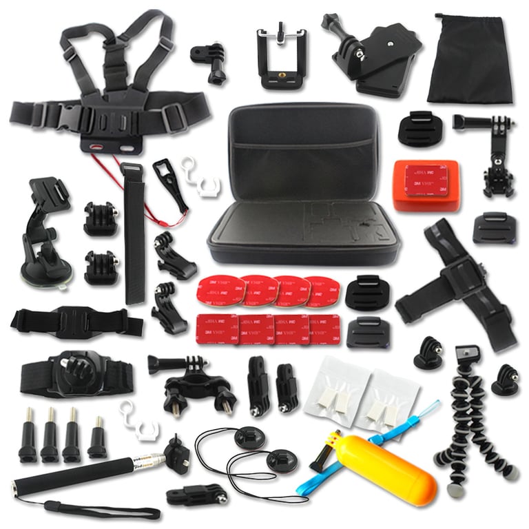 INF Kit D'accessoires Pour Gopro Hero - 50 Pièces - vue 2