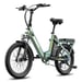Vélo électrique FAFREES F20 Flex pour les trajets domicile-travail, batterie 36 V 20 Ah / autonomie de 100 km, capteur de couple - vert éclatant