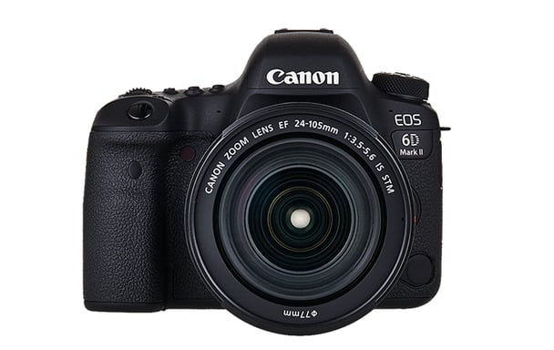 Canon EOS 6D Mark II + EF 24-105mm IS STM Juego de cámara SLR 26,2 MP CMOS 6240 x 4160 Pixeles Negro