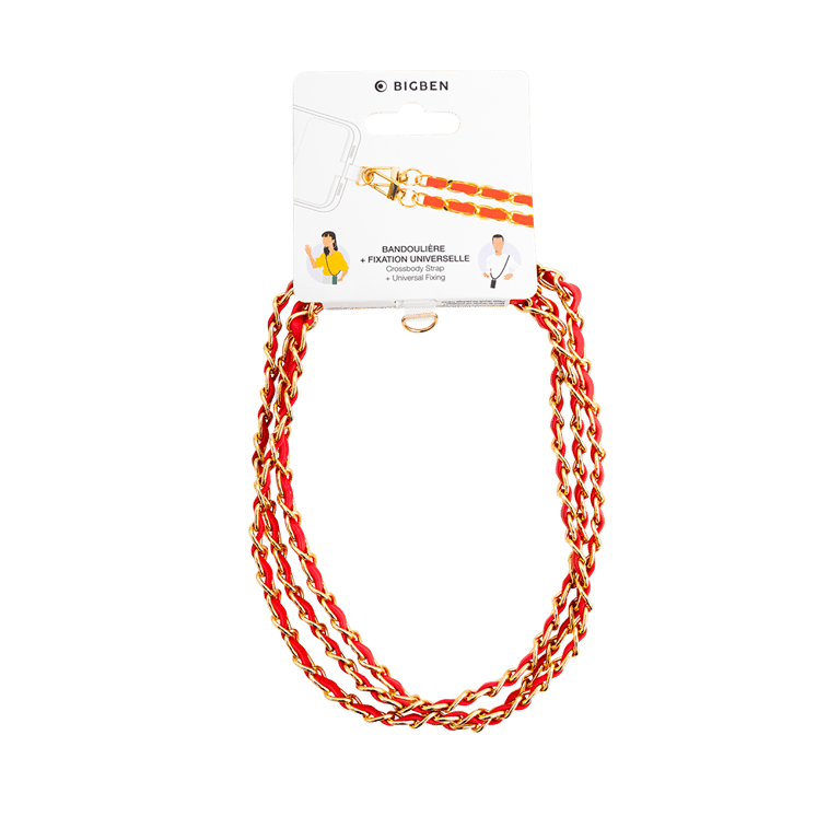 BIGBEN CONNECTED BBANDCHAINGR Bandoulière chaine gold + - vue 3