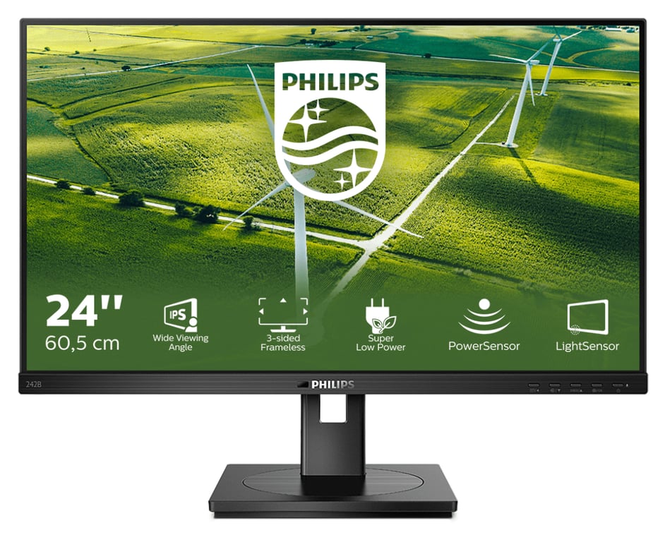 Philips 242B1G00 23.8 1920x1080 IPS 250 4MS - vue 2