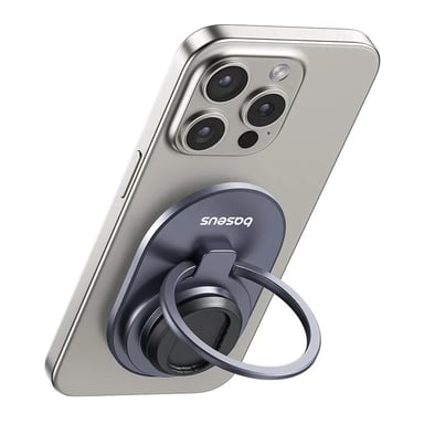 Baseus PrimeTrip support per telefono 2 in 1 per bicicletta / scooter / moto con anello supporto - Magnetico - Universale - Cosmic Black