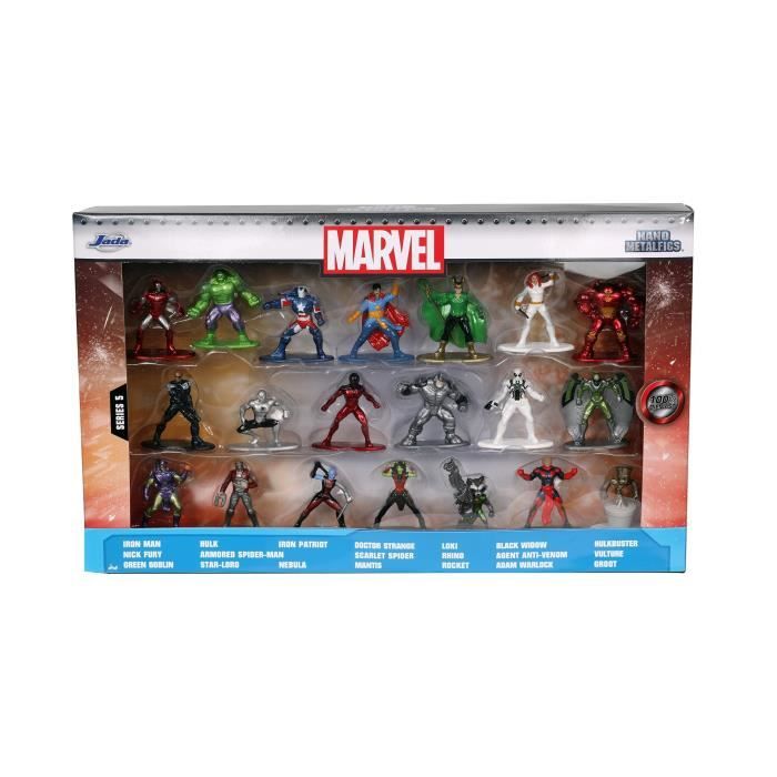 Figurines Marvel SIMBA.DICKIE.GROUP Coffret de 20 Métal 4cm - vue 10