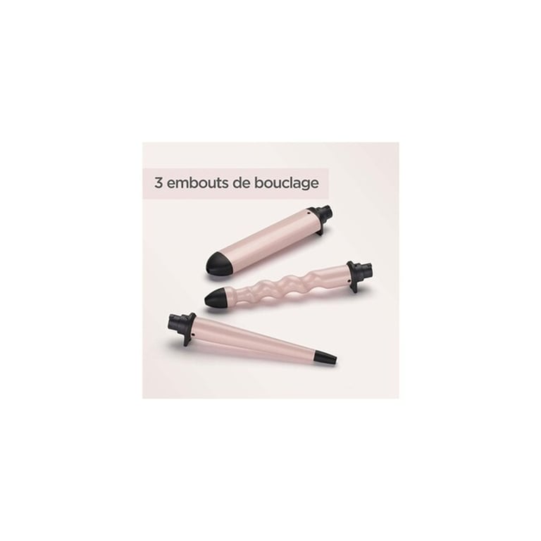 Fer À Boucler BaByliss MS750E – Multistyler Curl And Wave Trio, 3 Embouts Interchangeables - vue 4