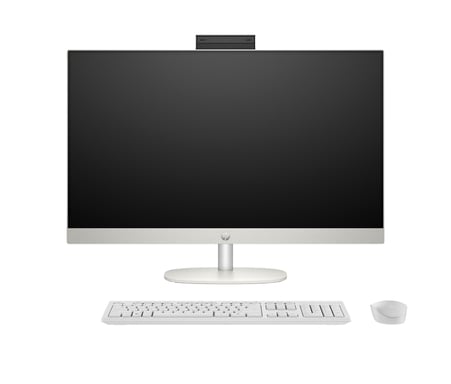 HP 27-cr0009ns AMD Ryzen? 7 7730U 68,6 cm (27'') 1920 x 1080 pixel PC All-in-One 16 GB DDR4-SDRAM 1 TB SSD DOS gratuito Wi-Fi 6 (802.11ax) Bianco
