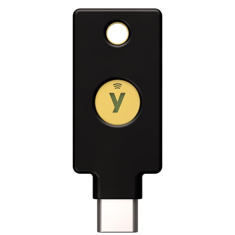 Yubico YubiKey 5C NFC FIPS 140 2 validé protocole FIDO2WebAuthn FIDO U2F Yubico OTP Oath TOTP Oath HOTP Smart Card PIV et OpenPGP. - vue 2