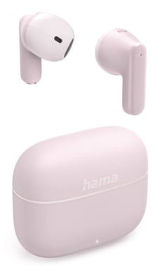 Hama Freedom Light II Casque True Wireless Stereo (TWS) Ecouteurs Appels/Musique Rose - vue 2