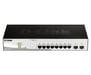 D-LINK SWITCH 8 PORTE GIGABIT + 2 PORTE SFP SMART+