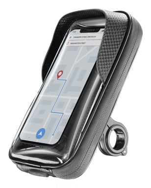 Cellularline Rider Shield - Universal Support de smartphone imperméable pour guidon