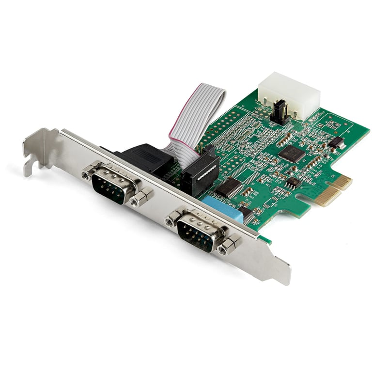 Carte PCI Express StarTech PEX2S953 – 2 Ports RS232 UART 16950, 921.6Kbps - vue 2
