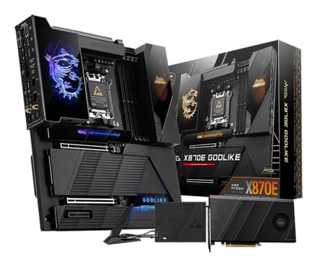 MSI MEG X870E GODLIKE - vue 1