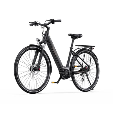 ONESPORT OT07 Bicicleta eléctrica - Motor 250W Batería 36V14AH  27.5 Pulgadas Neumático Frenos Hidráulicos - Negro