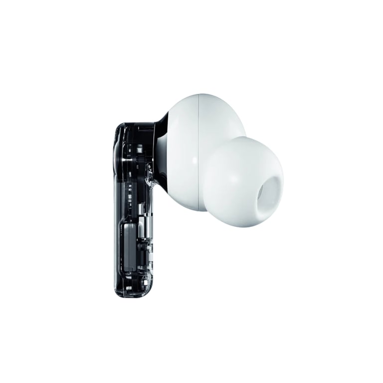 Nothing Ear Casque True Wireless Stereo (TWS) Ecouteurs Appels/Musique USB Type-C Bluetooth Transparent, Blanc - Excellent état