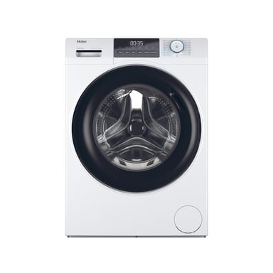 LAVE-LINGE HUBLOT Front 10kg, 1400 trs, moteur Inverter, couleur blanc HAIER - HW100-BP14929A-S