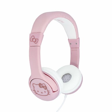 OTL Technologies HK1184 écouteur/casque Écouteurs Avec fil Arceau Musique/Quotidien Rose, Or rose, Blanc