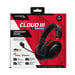 Cuffie da gioco wireless HyperX Cloud III S nero-rosso - Autonomia 120h - Suono cristallino - Microfono chiaro