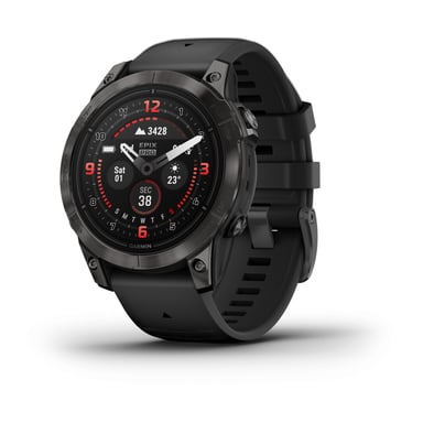 Garmin Epix Pro (Gen 2) 3,3 cm (1,3 '') AMOLED 47 mm digitale 416 x 416 pixel touchscreen Black WLAN GPS (010-02803-11)