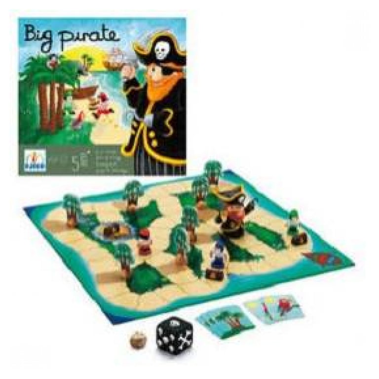 Jeu de Société Big Pirate : Aventure et Stratégie en Famille Neuf - vue 1