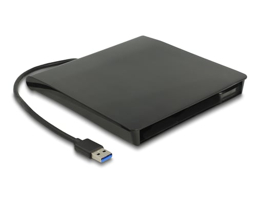 DeLOCK Boitier externe pour 5.25? Slim SATA Drives 12,7 mm à SuperSpeed USB 5 Gbps Type-A mâle