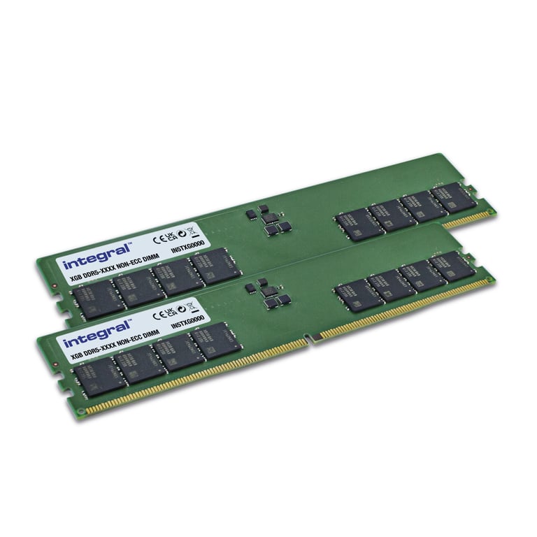 Integral IN5T16GNHRBXK2 module de mémoire 2 x DDR5 4800 MHz Neuf
