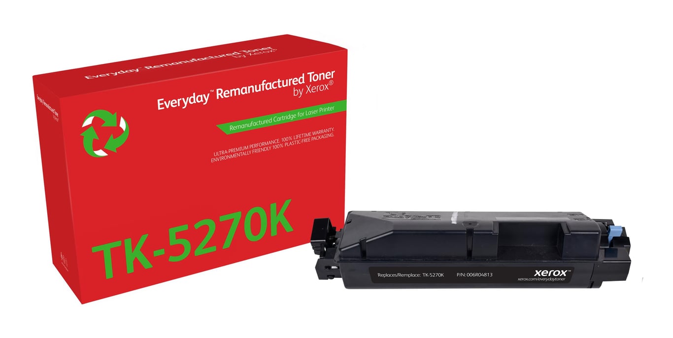Everyday Rigenerato Toner rigenerato Everyday? di Xerox Nero compatibile con Kyocera TK Capacità standard - vue 2