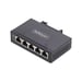 StarTech.com Switch di Rete Industriale non gestito a 5 porte 100/1000 Ethernet montaggio su guida DIN/parete Switch Gigabit IP30 robusto -40 - 75&degC 960V CC TAA (UNMANAGED SWITCH 5-PORT TAA - - 10/100/1000MBPS FANLESS IP30)